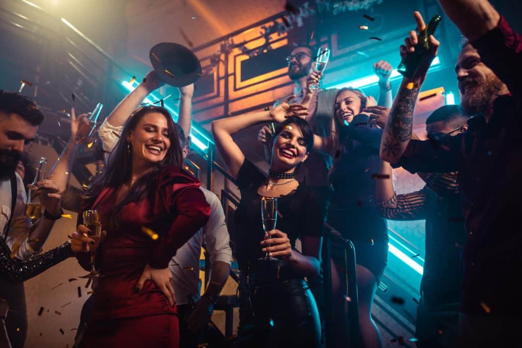 New Years dance